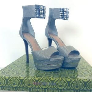 Gianni Bini Jeweled Dress Sandals